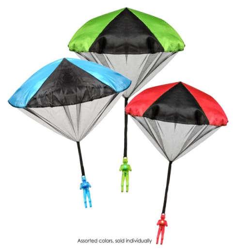 Aeromax Flashing Light-Up Tangle Free Toy Parachute