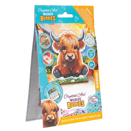 Crystal Art Buddies: Highland Cow