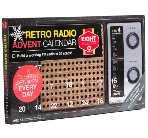 Retro Radio Advent Calendar