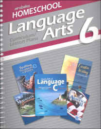 Abeka Language Arts 6 Curriculum Homeschool Lesson Plans