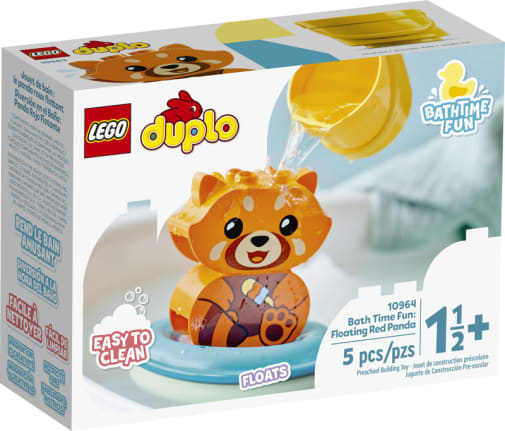 LEGO DUPLO My First Bath Time Fun: Floating Red Panda (10964)