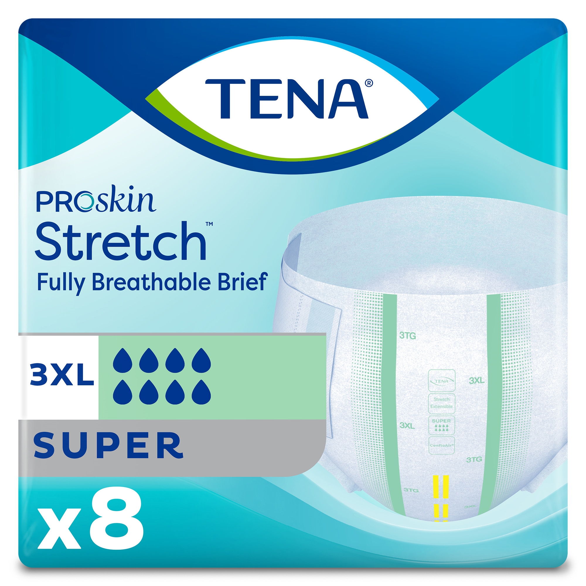Tena Stretch Bariatric Super Incontinence Brief MK 897121