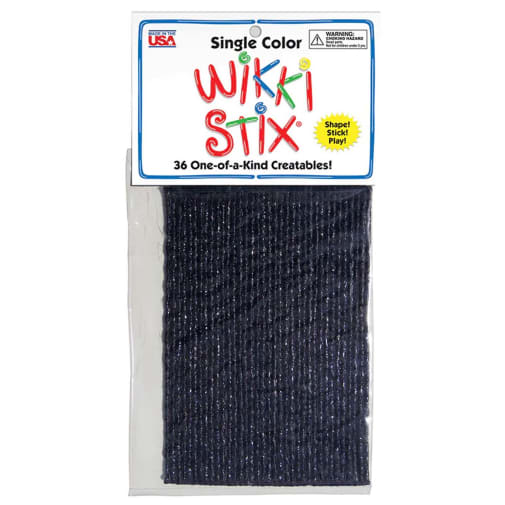 Black Wikki Stix - pkg of 36