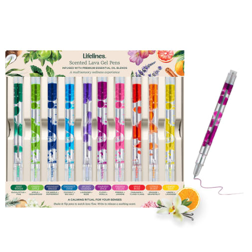 Lifelines Scented Lava Pen Set (10 pack)