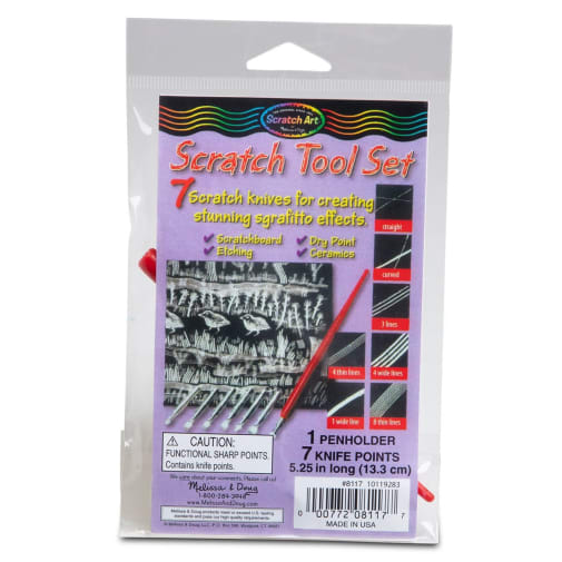 Scratch Art Scratch Tool Set