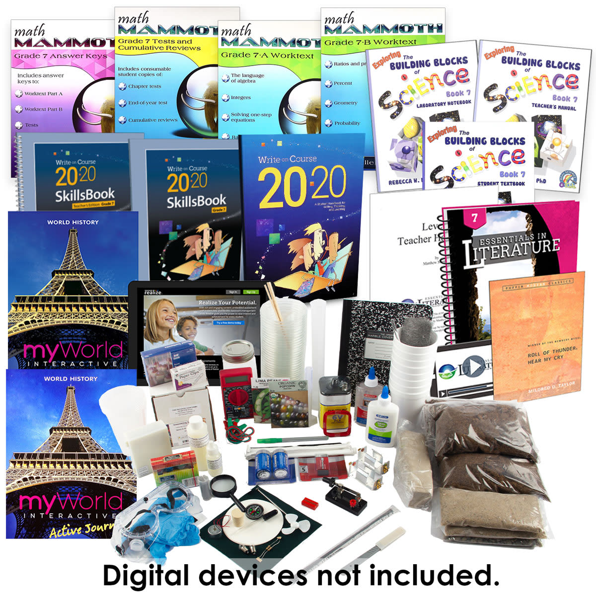 Rainbow Starter Package Secular Grade 7