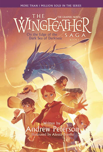 Wingfeather Saga: On the Edge of the Dark Sea of Darkness - Graphic Novel (Book 1)