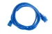 AC Power cord, C14 to C19, 14 AWG, 10ft, Blue