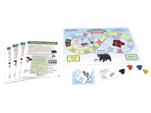 Figurative Language Learning Center Game - Grades 6-9