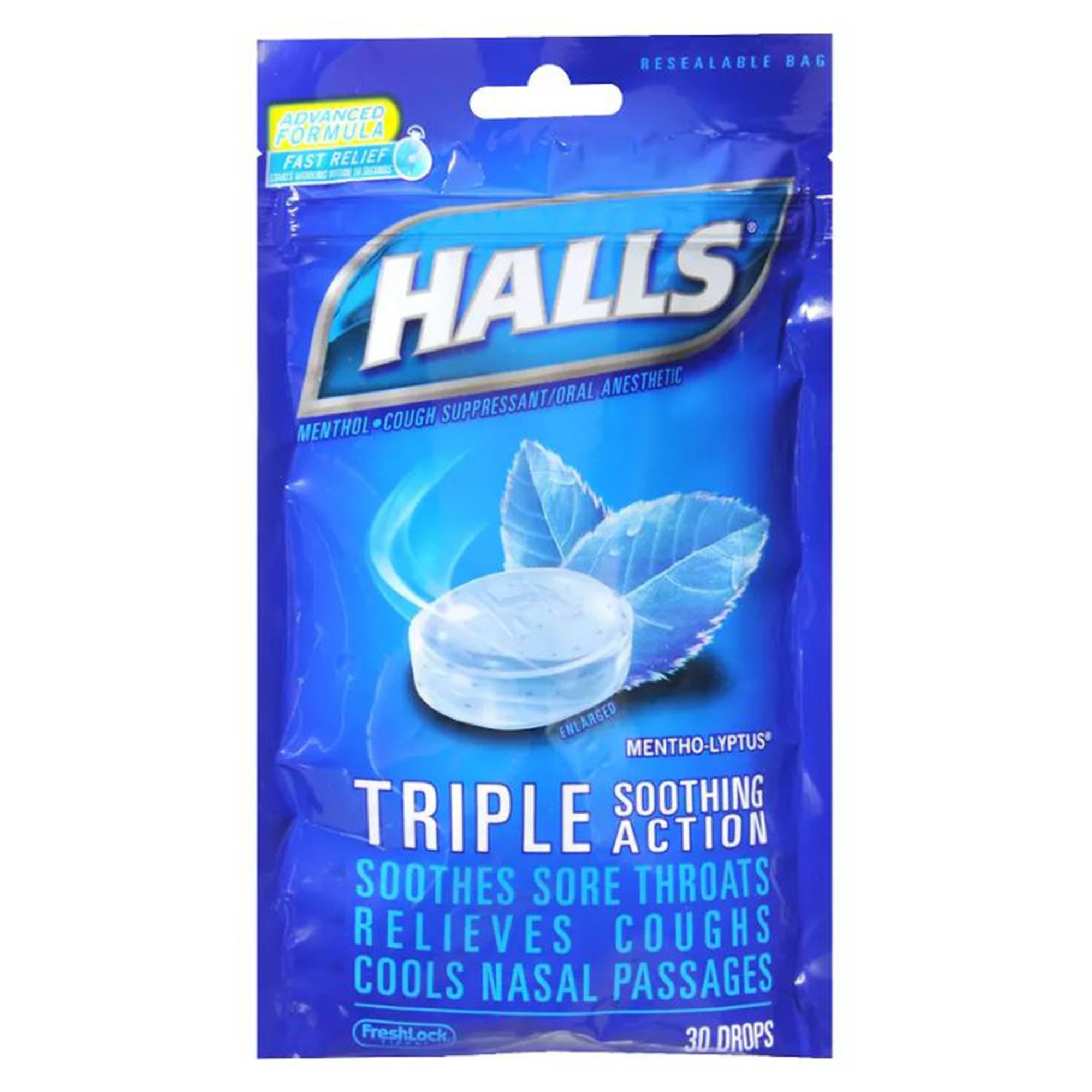 Halls Mentho-Lyptus Cough Suppressant/Oral Analgesic MK 529173