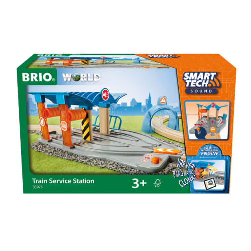 BRIO Smart Tech Sound Train Service Station