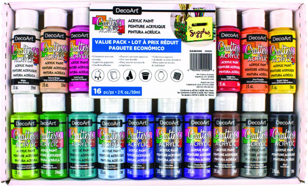 Acrylic Paint Set – Incraftables