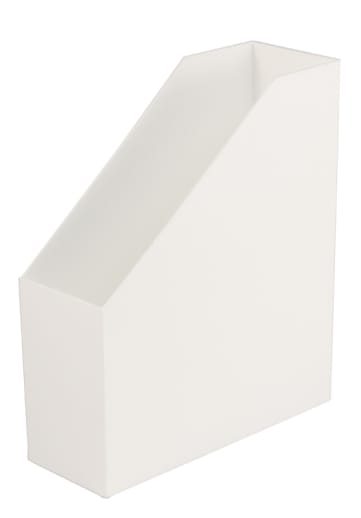 Magazine File - White