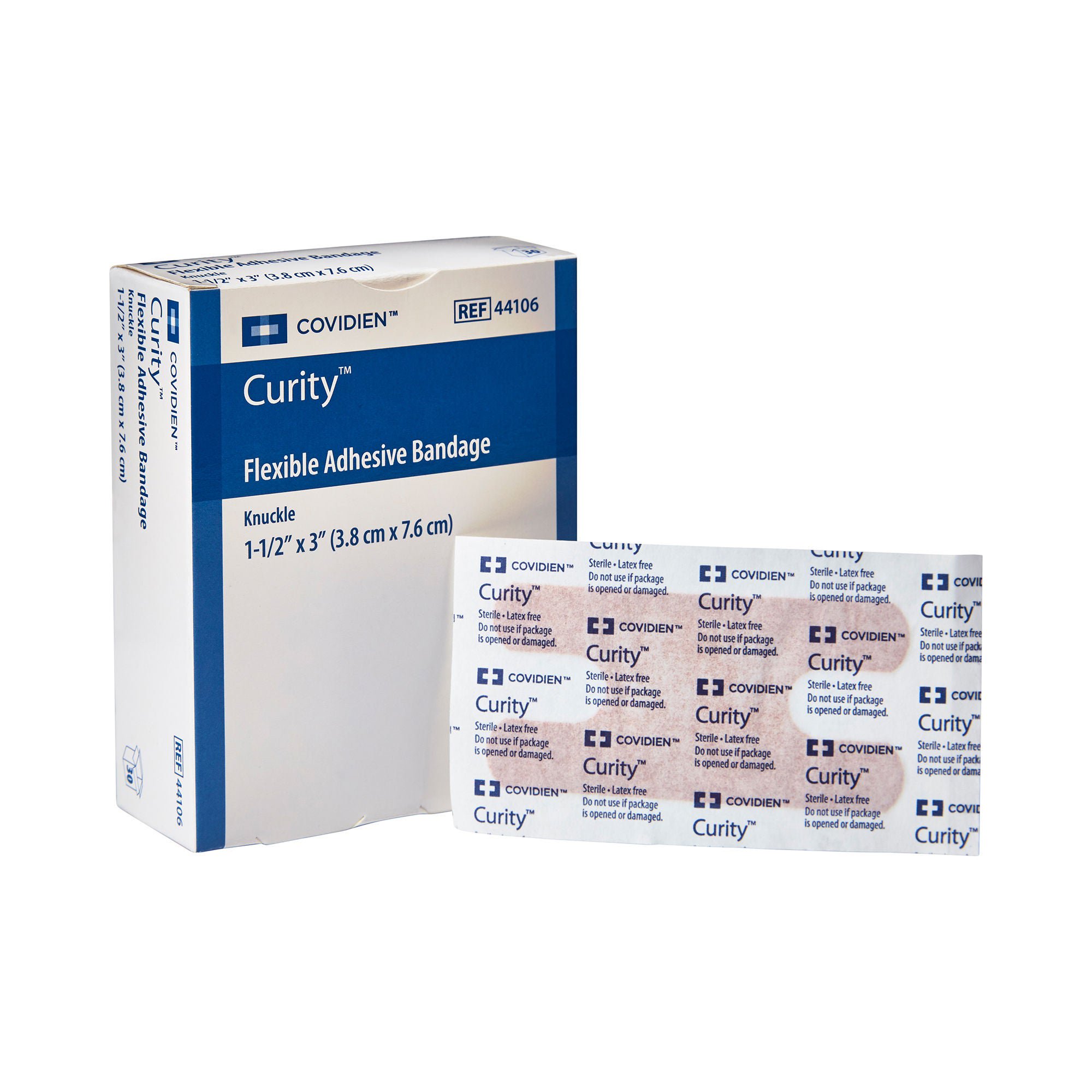 Curity Adhesive Strip, 1.5 x 3 Inch MK 801923