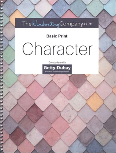 Character Italic Style - Basic Print