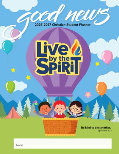 Good News Student Planner Primary August 2026 - June 2027