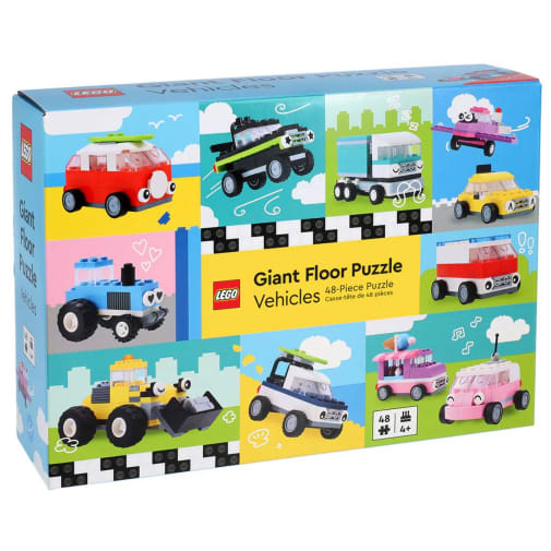 LEGO Vehicles Giant Floor Puzzle (48 pieces)