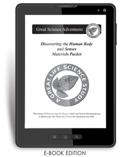 Discovering the Human Body and Senses Materials Packet e-book