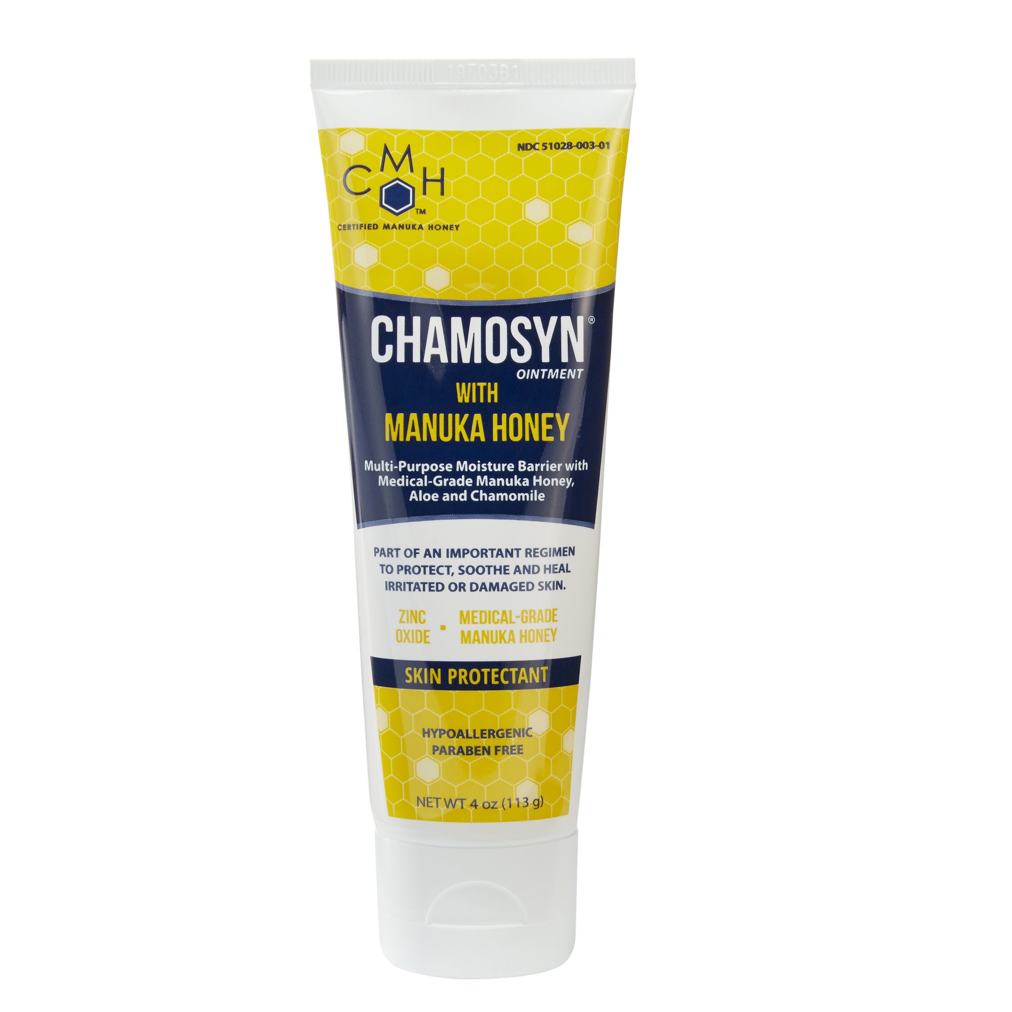 Chamosyn Ointment with Manuka Honey Skin Protectant, 4-ounce Tube MK 1138806