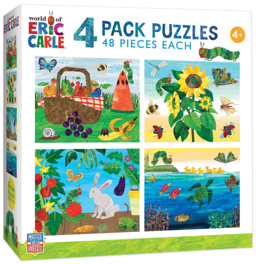 World of Eric Carle 4-Pack Puzzles (48 piece each)