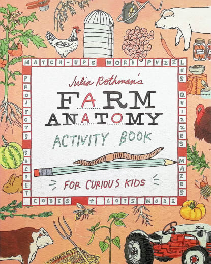 Julia Rothman's Farm Anatomy Activity Book