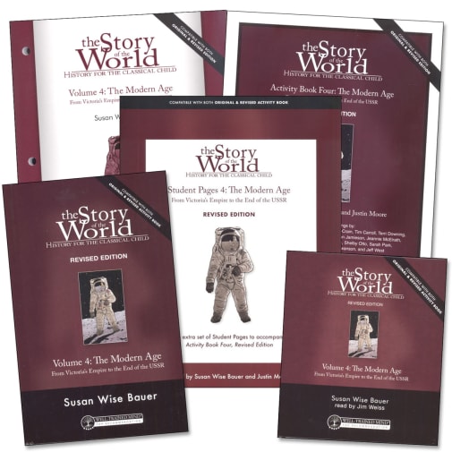 Story of the World Volume 4 Complete Hardcover Package