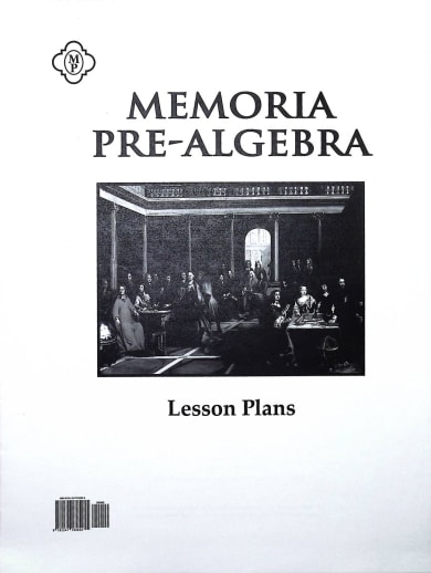 Memoria Pre-Algebra Lesson Plans