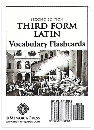 Third Form Latin Flashcards, Second Edition