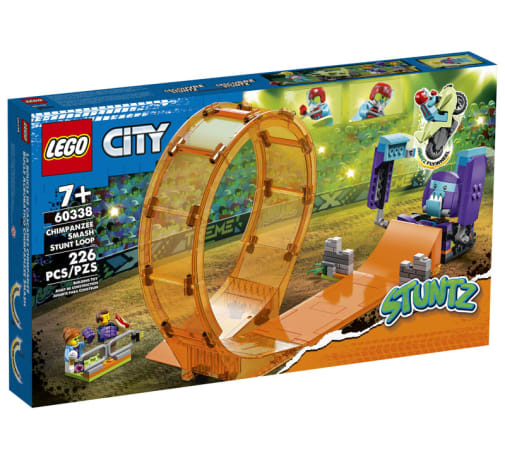 LEGO City Stuntz Smashing Chimpanzee Stunt Loop (60338)