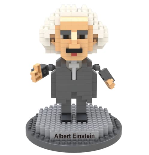 Mini Building Blocks: Albert Einstein (303 pieces)