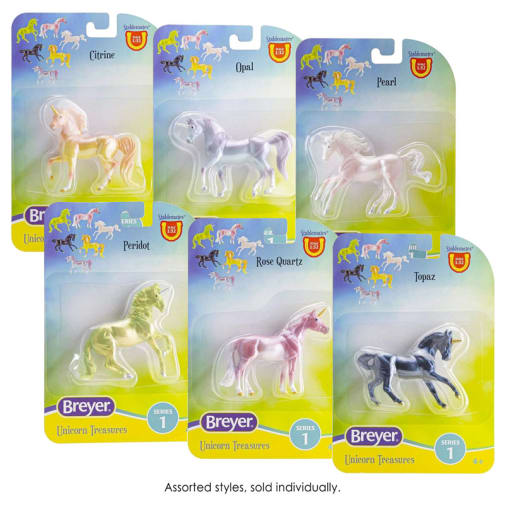 Breyer Stablemates Single Unicorn Treasures - Series 1 (assorted style)