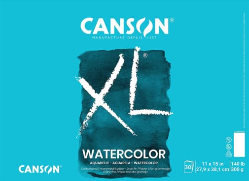 Canson XL Watercolor Pad (11x15) 30 sheets