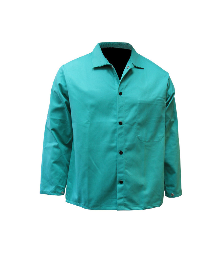 30" Jackets: Domestic 9 oz. Green FR Cotton
(Style B), , large image number 0