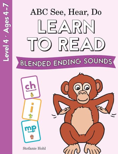 ABC See, Hear, Do: Level 4 - Learn to Read Blended Ending Sounds