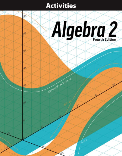 BJU Press Math 11 Algebra 2 Activities 4th Edition