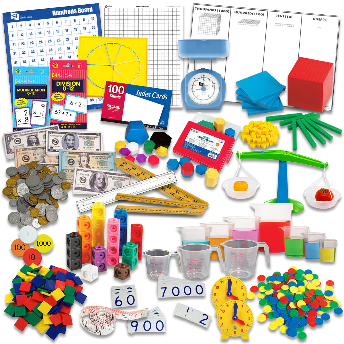 Primary Math CC Level 3 Manipulatives Package
