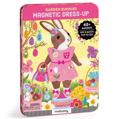 Garden Bunnies Magnetic Dress-Up Set