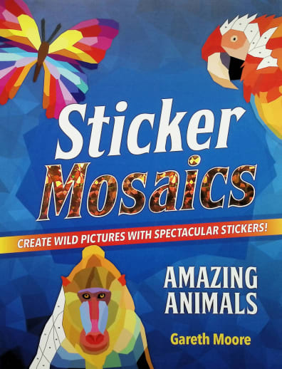 Sticker Mosaics: Amazing Animals