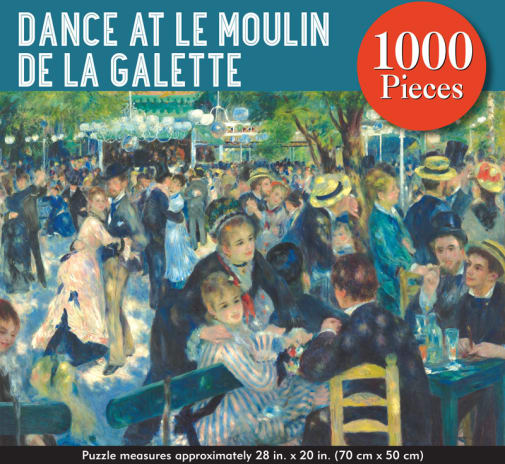 Dance at Le Moulin de la Galette Jigsaw Puzzle (1000 piece)