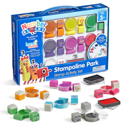 Numberblocks Stampoline Park Activity Set
