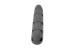 Silicone Desktop Cable Organizer w/ Adhesive backing, 6 Slot, Gray