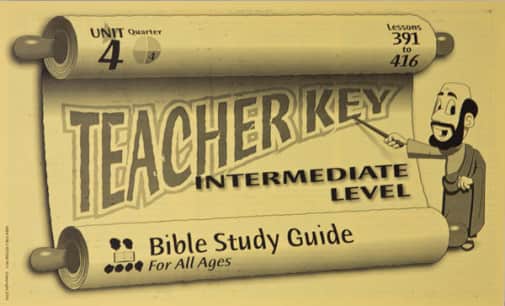 Intermediate Teacher Key for Lessons 391-416