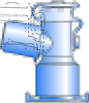 Portex Peep-Keep Dual-Axis Swivel Adapter MK 1077127