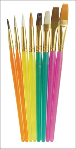 Creativity Street Acrylic Handle Paint Brushes