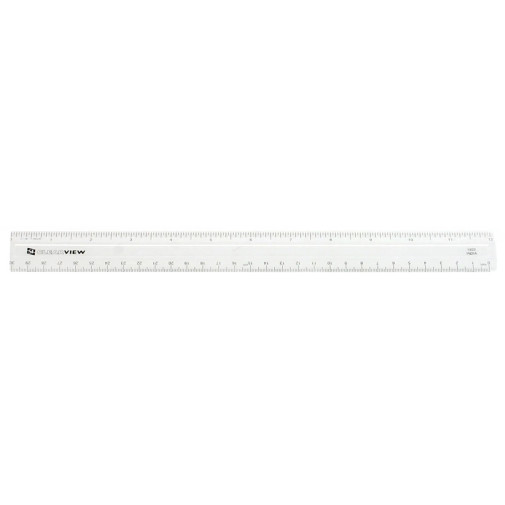 Ruler, 12" View-Thru Basic