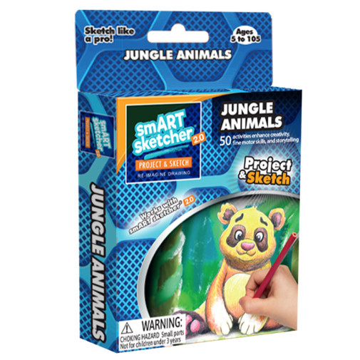 smART Sketcher 2.0 Jungle Animals Activity Pack