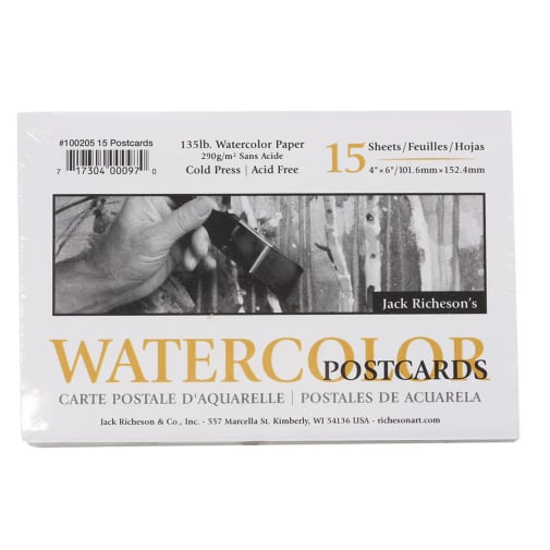 Watercolor Postcards - Coldpress