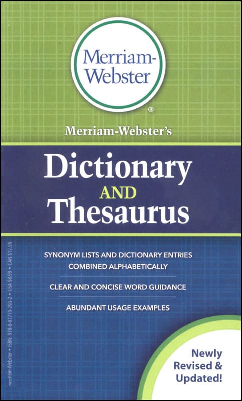 Merriam-Webster's Dictionary & Thesaurus