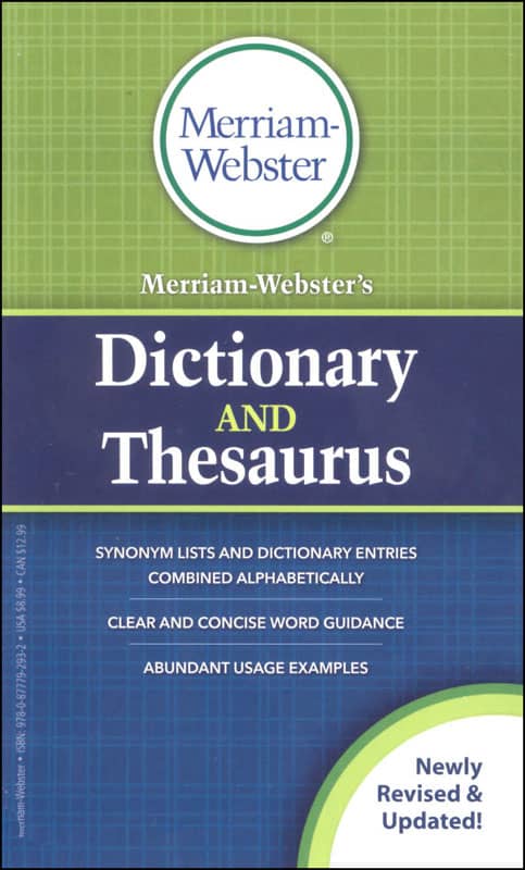 Merriam-Webster's Dictionary & Thesaurus