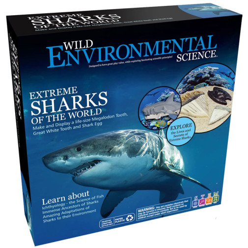 Discovery Kids Extreme Shark Science Teeth Molding Kit - New In